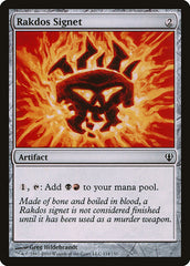 Sinete Rakdos / Rakdos Signet - Magic: The Gathering - MoxLand
