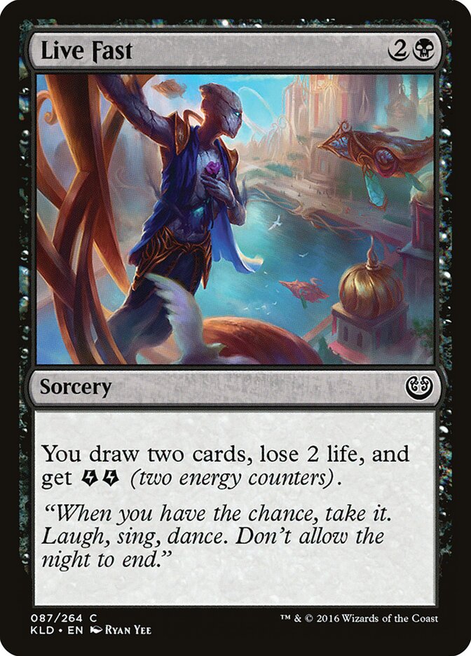 Viver à Toda / Live Fast - Magic: The Gathering - MoxLand