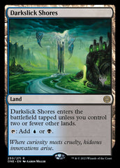 Litorais de Mancha Negra / Darkslick Shores - Magic: The Gathering - MoxLand