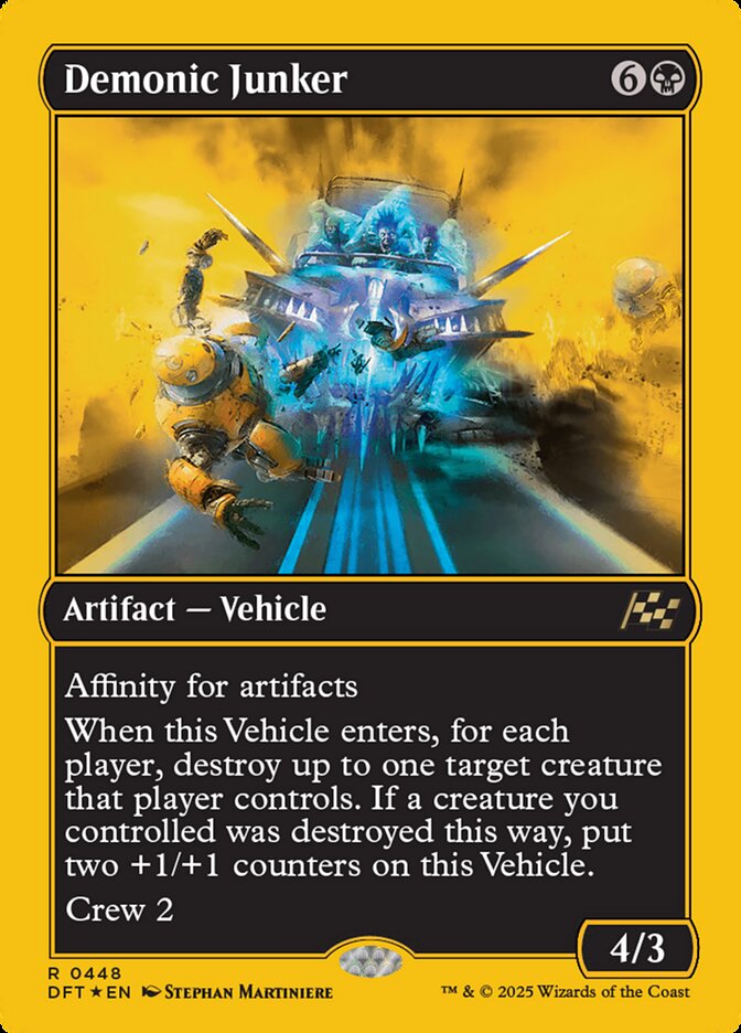 Sucateiro Demoníaco / Demonic Junker - Magic: The Gathering - MoxLand