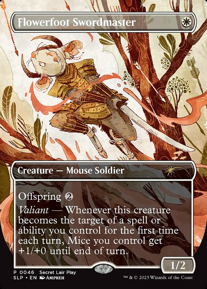 Flowerfoot Swordmaster - Magic: The Gathering - MoxLand