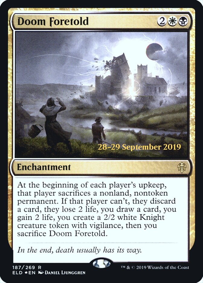 Ruína Predita / Doom Foretold - Magic: The Gathering - MoxLand
