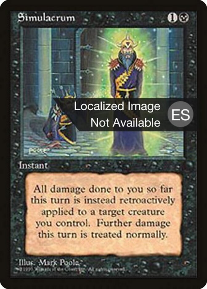 Simulacro / Simulacrum - Magic: The Gathering - MoxLand