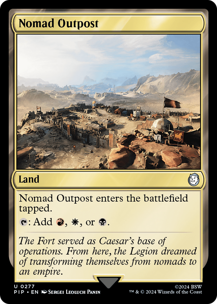 Posto Avançado Nômade / Nomad Outpost - Magic: The Gathering - MoxLand