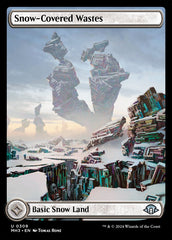 Ermos Nevados / Snow-Covered Wastes - Magic: The Gathering - MoxLand
