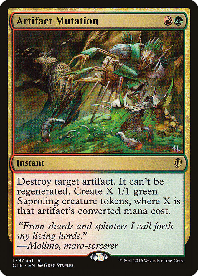 Mutação de Artefato / Artifact Mutation - Magic: The Gathering - MoxLand