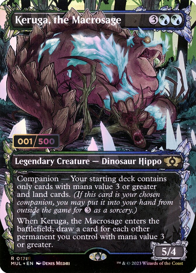 Keruga, o Macrossábio / Keruga, the Macrosage - Magic: The Gathering - MoxLand