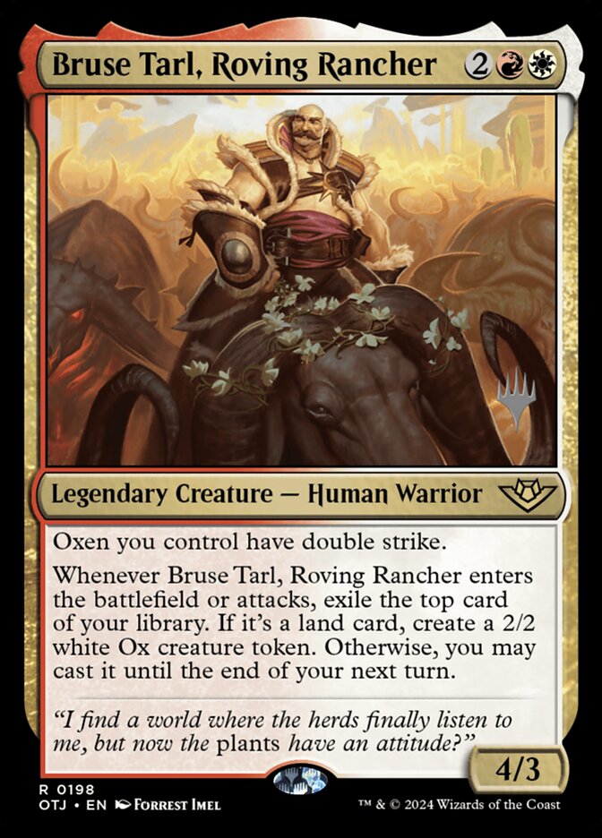 Bruse Tarl, Rancheiro Itinerante / Bruse Tarl, Roving Rancher - Magic: The Gathering - MoxLand