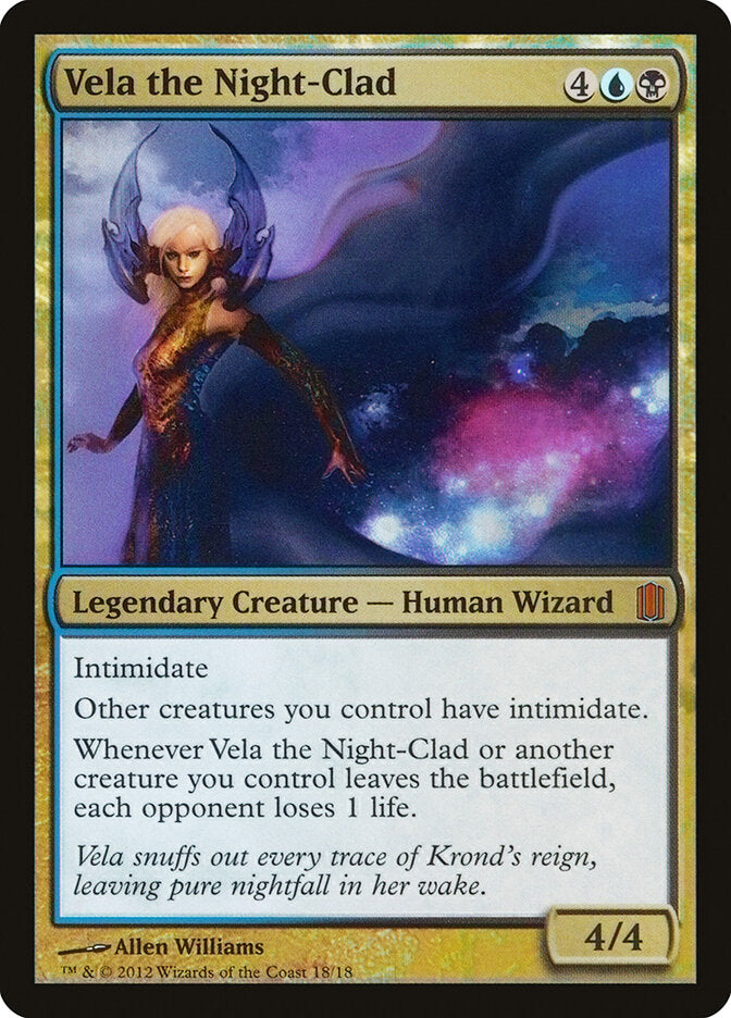 Vela, Manto da Noite / Vela the Night-Clad - Magic: The Gathering - MoxLand