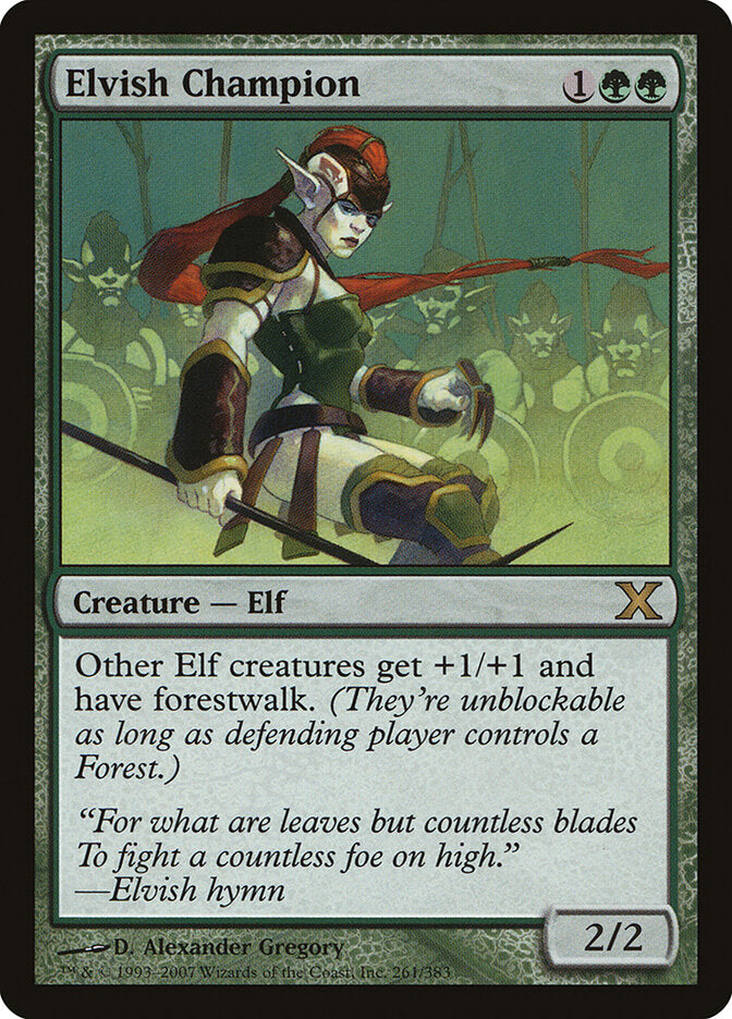 Campeão Élfico / Elvish Champion - Magic: The Gathering - MoxLand