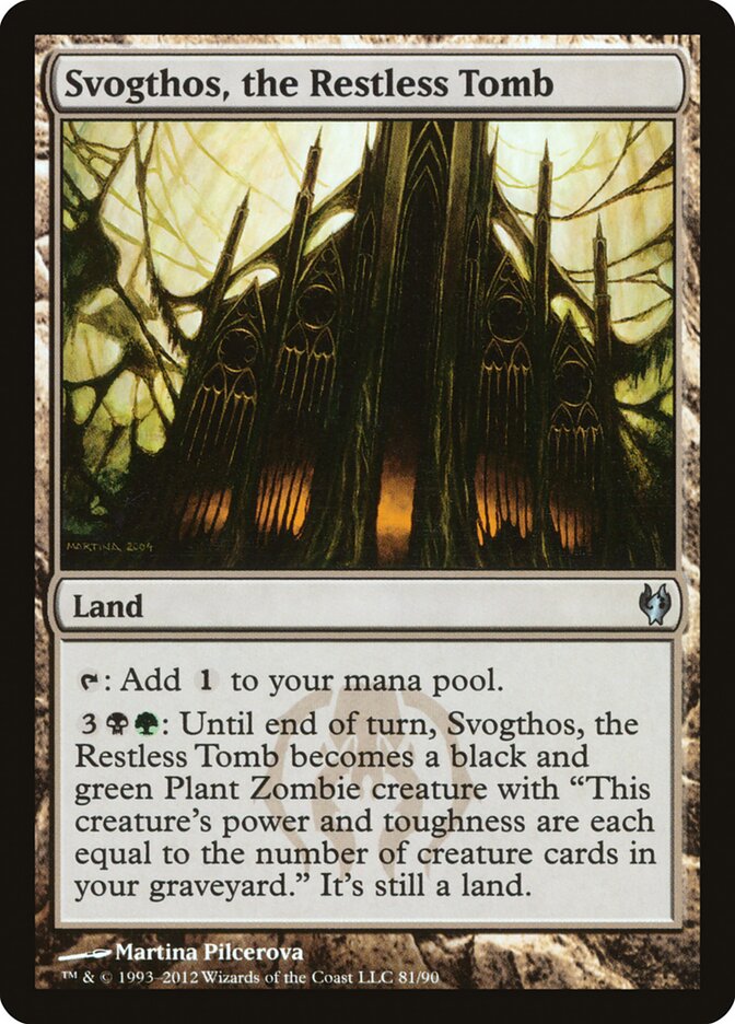 Svogthos, a Tumba Insone / Svogthos, the Restless Tomb - Magic: The Gathering - MoxLand
