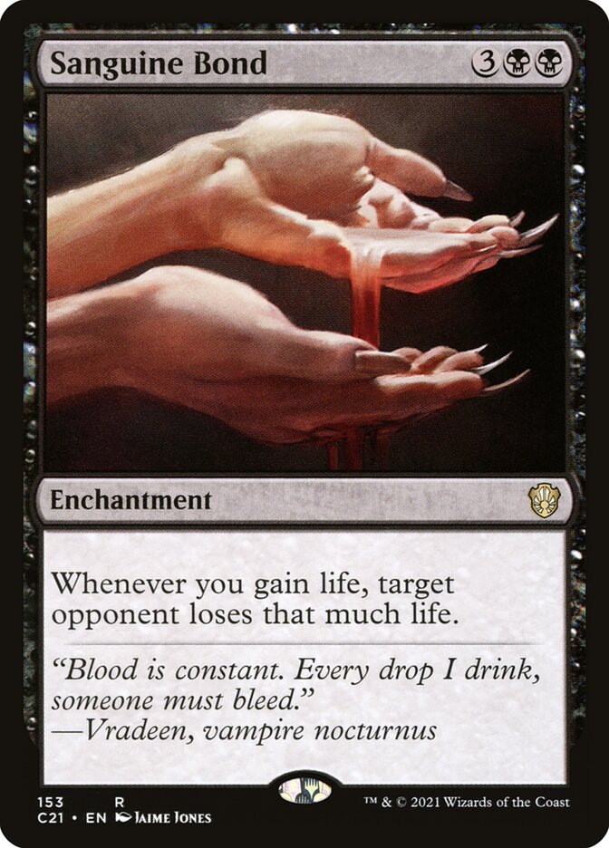 Pacto de Sangue / Sanguine Bond - Magic: The Gathering - MoxLand
