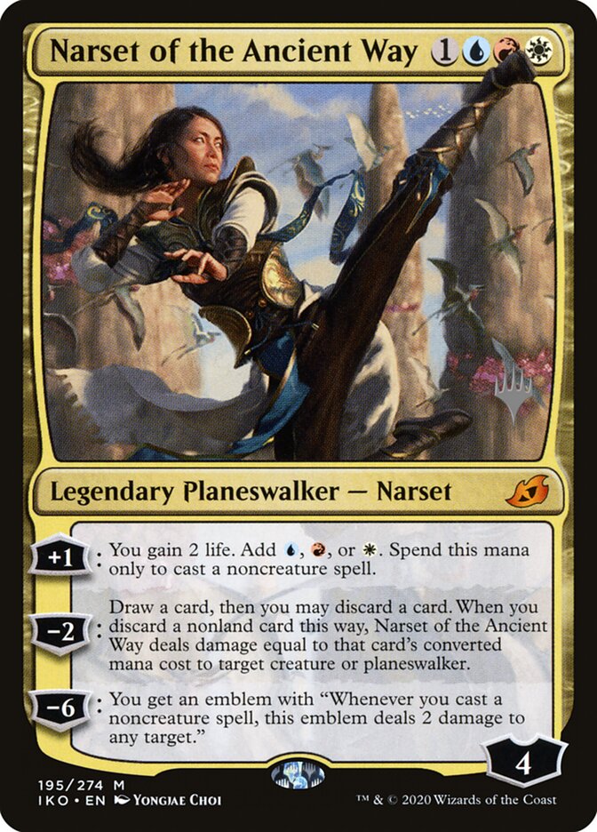 Narset do Caminho Antigo / Narset of the Ancient Way - Magic: The Gathering - MoxLand