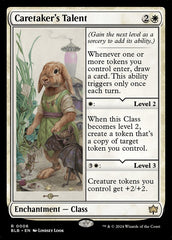 Talento do Cuidador / Caretaker's Talent - Magic: The Gathering - MoxLand