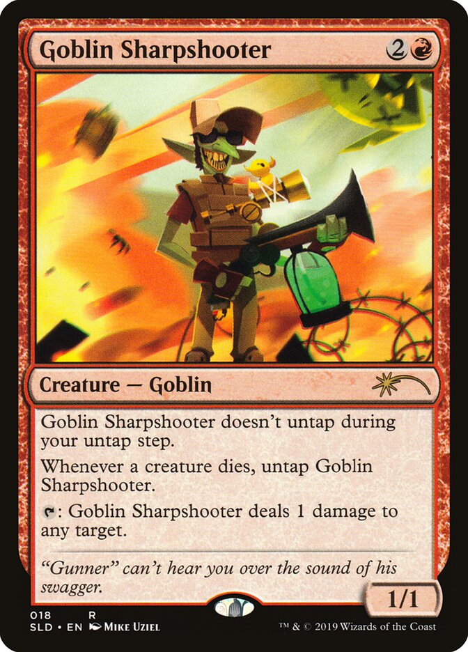 Goblin Atirador de Elite / Goblin Sharpshooter - Magic: The Gathering - MoxLand