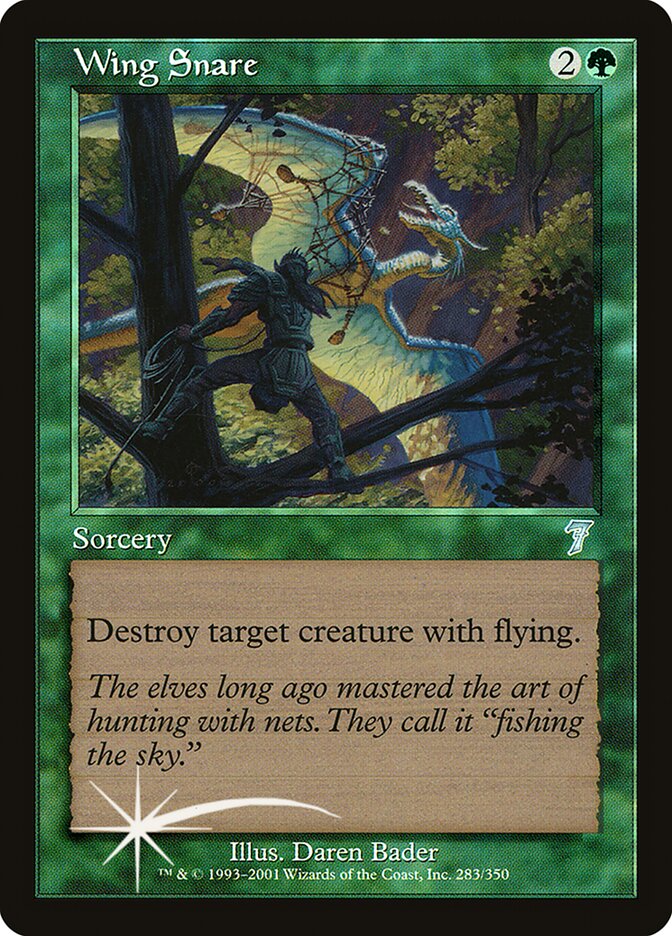 Armadilha Aérea / Wing Snare - Magic: The Gathering - MoxLand