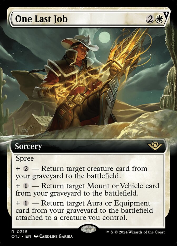 Um Último Trabalho / One Last Job - Magic: The Gathering - MoxLand