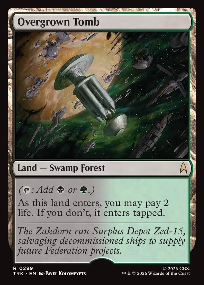 Tumba Abandonada / Overgrown Tomb - Magic: The Gathering - MoxLand
