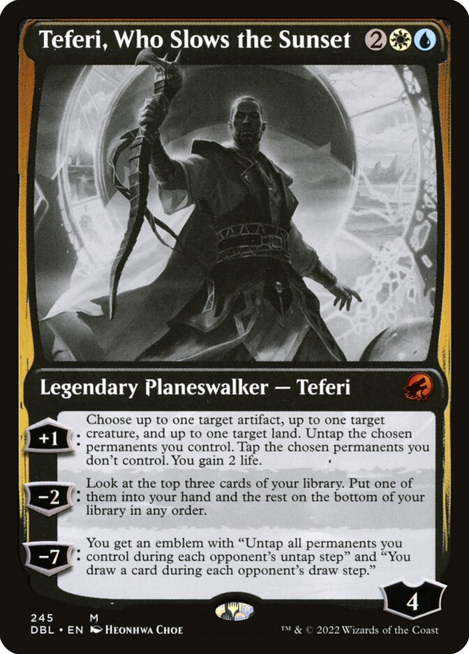 Teferi, Atrasador do Poente / Teferi, Who Slows the Sunset - Magic: The Gathering - MoxLand