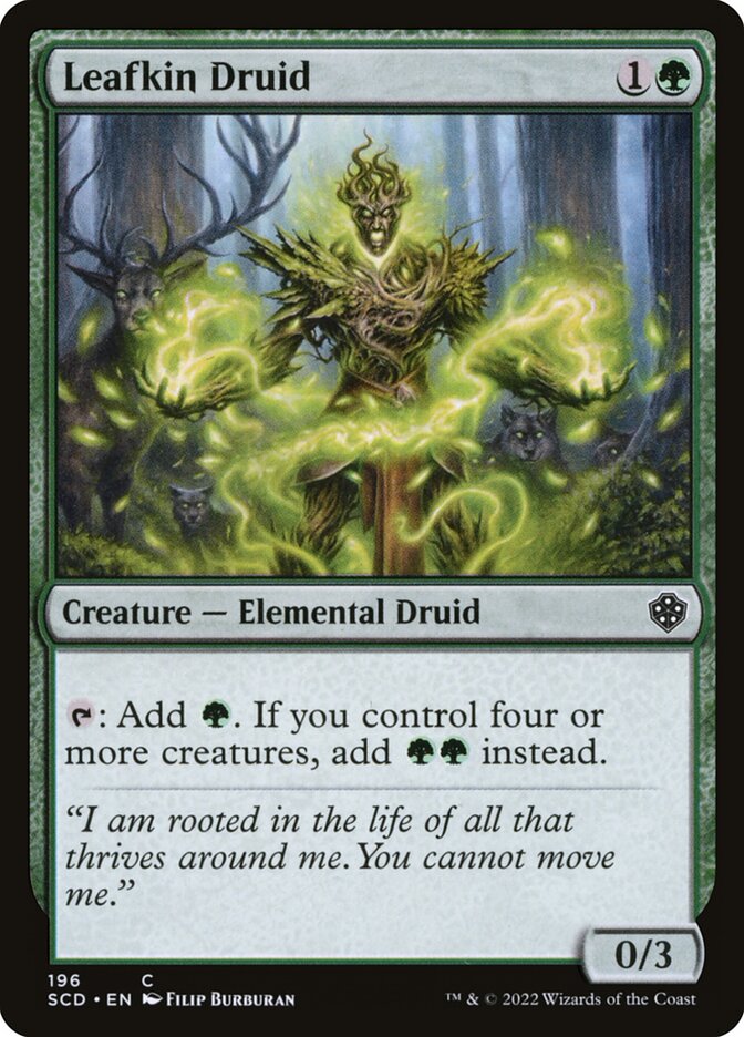 Druida Fóleo / Leafkin Druid - Magic: The Gathering - MoxLand