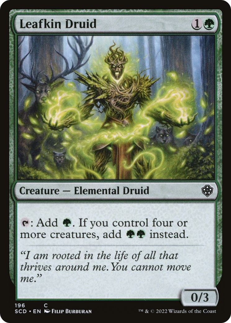 Druida Fóleo / Leafkin Druid - Magic: The Gathering - MoxLand