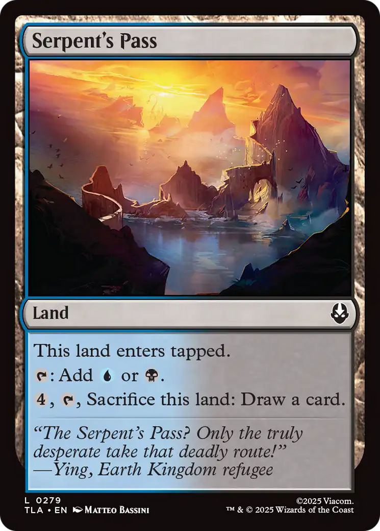Passo da Serpente / Serpent's Pass - Magic: The Gathering - MoxLand