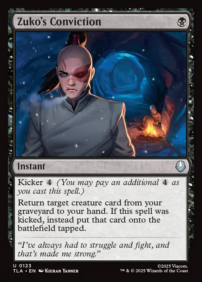 Convicção de Zuko / Zuko's Conviction - Magic: The Gathering - MoxLand
