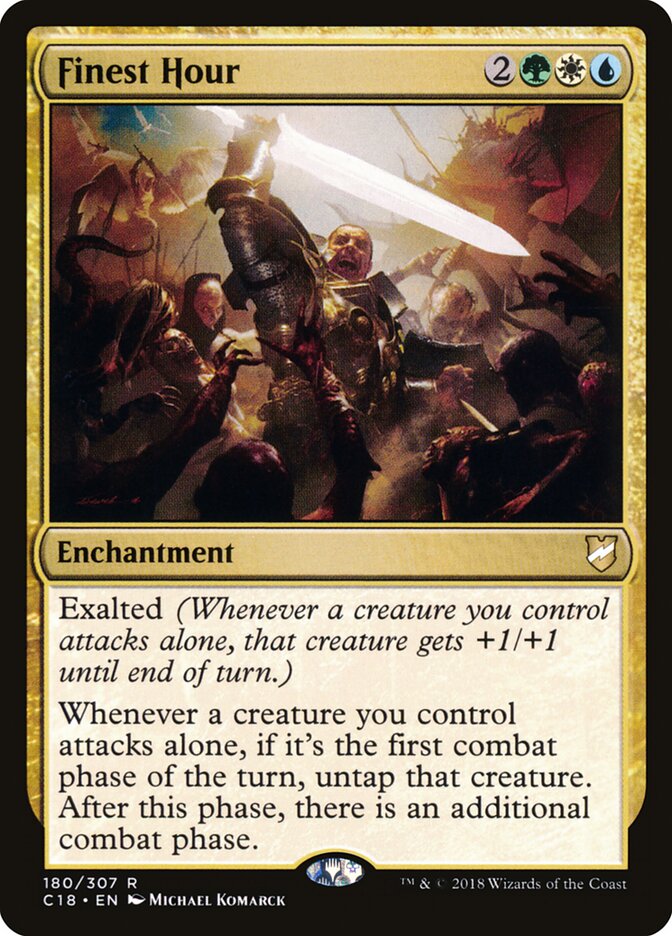 Melhor Momento / Finest Hour - Magic: The Gathering - MoxLand