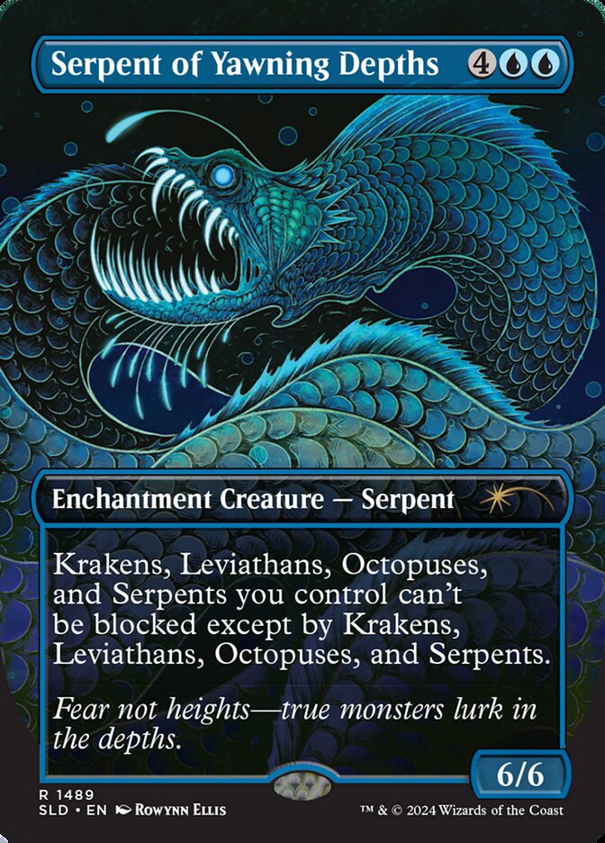 Serpente das Profundezas Abissais / Serpent of Yawning Depths - Magic: The Gathering - MoxLand