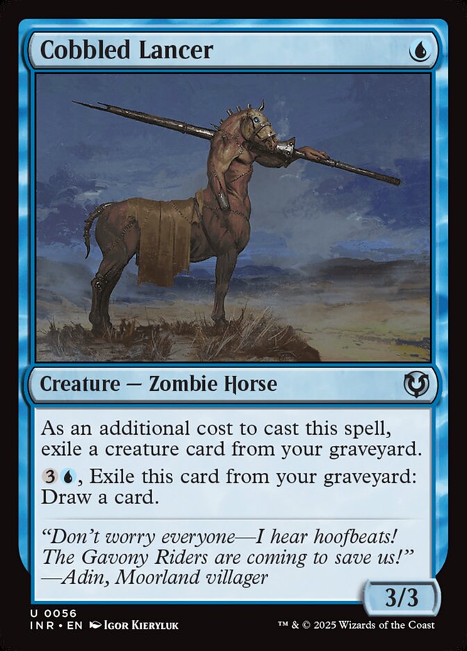 Lanceiro Remendado / Cobbled Lancer - Magic: The Gathering - MoxLand