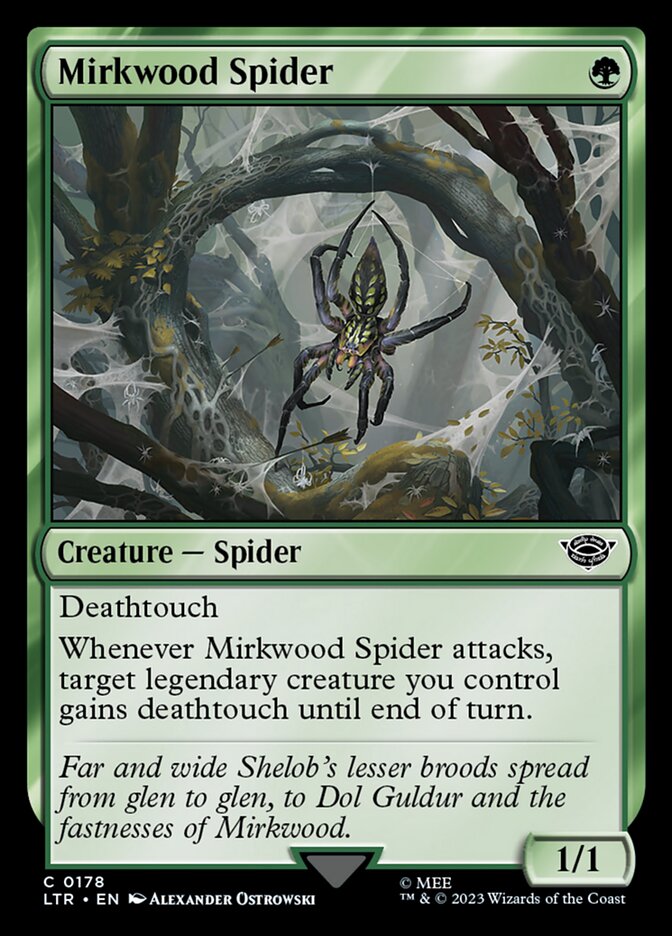 Aranha da Floresta das Trevas / Mirkwood Spider - Magic: The Gathering - MoxLand