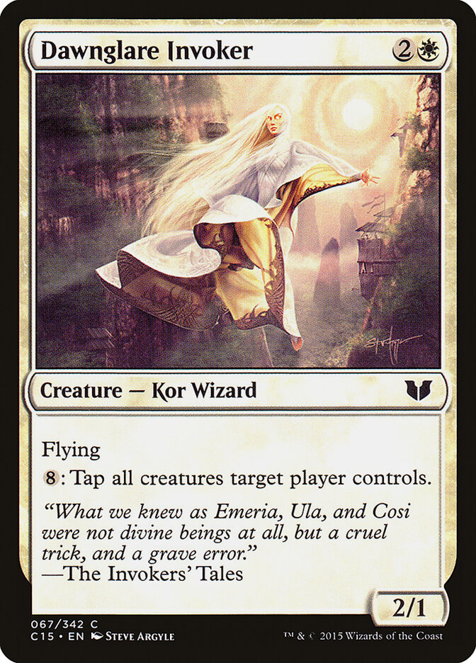 Invocador do Clarão da Aurora / Dawnglare Invoker - Magic: The Gathering - MoxLand