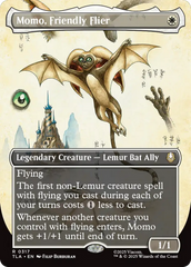 Momo, Voador Amigável / Momo, Friendly Flier - Magic: The Gathering - MoxLand