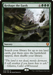 Remoldar a Terra / Reshape the Earth - Magic: The Gathering - MoxLand