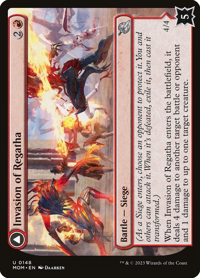 Invasão de Regatha / Invasion of Regatha - Magic: The Gathering - MoxLand