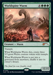 Vorme Espinha do Mundo / Worldspine Wurm - Magic: The Gathering - MoxLand