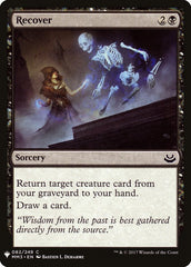 Recuperar / Recover - Magic: The Gathering - MoxLand