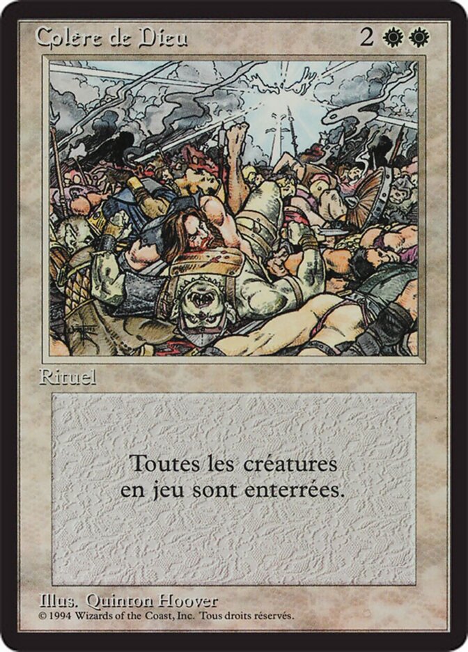Cólera de Deus / Wrath of God - Magic: The Gathering - MoxLand