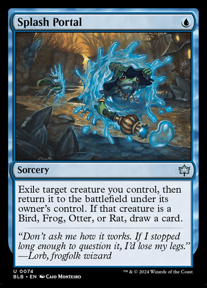 Portal Aquático / Splash Portal - Magic: The Gathering - MoxLand