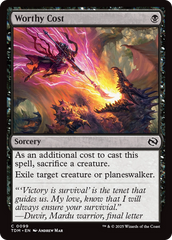 Custo Digno / Worthy Cost - Magic: The Gathering - MoxLand