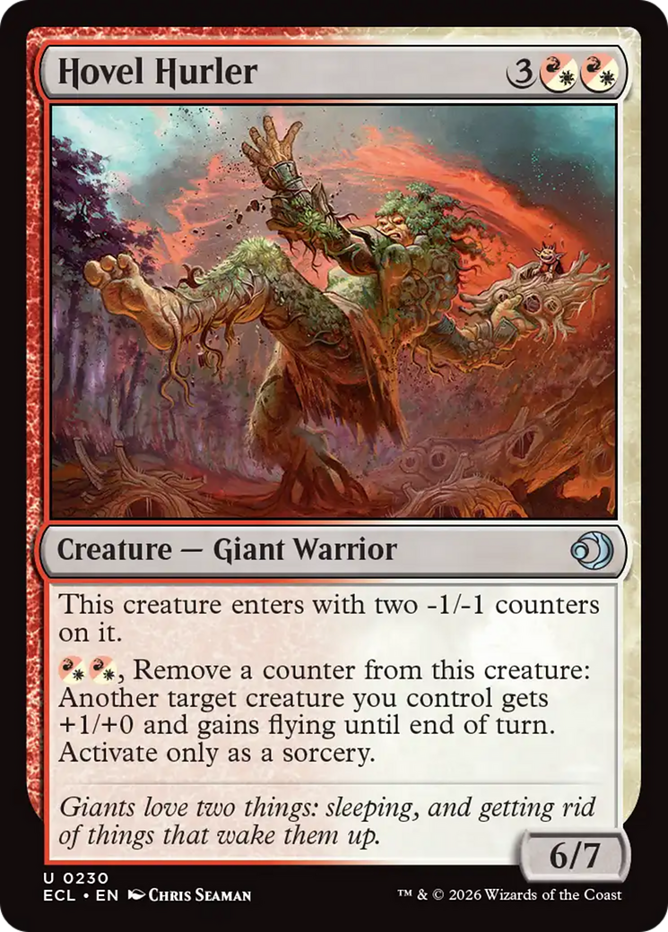 Arremessadora de Cabanas / Hovel Hurler - Magic: The Gathering - MoxLand