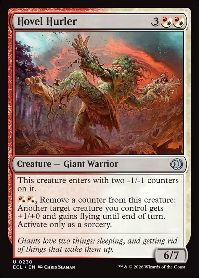 Arremessadora de Cabanas / Hovel Hurler - Magic: The Gathering - MoxLand