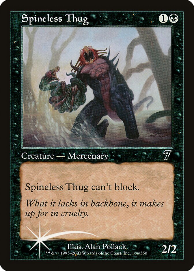 Rufia Vacilante / Spineless Thug - Magic: The Gathering - MoxLand
