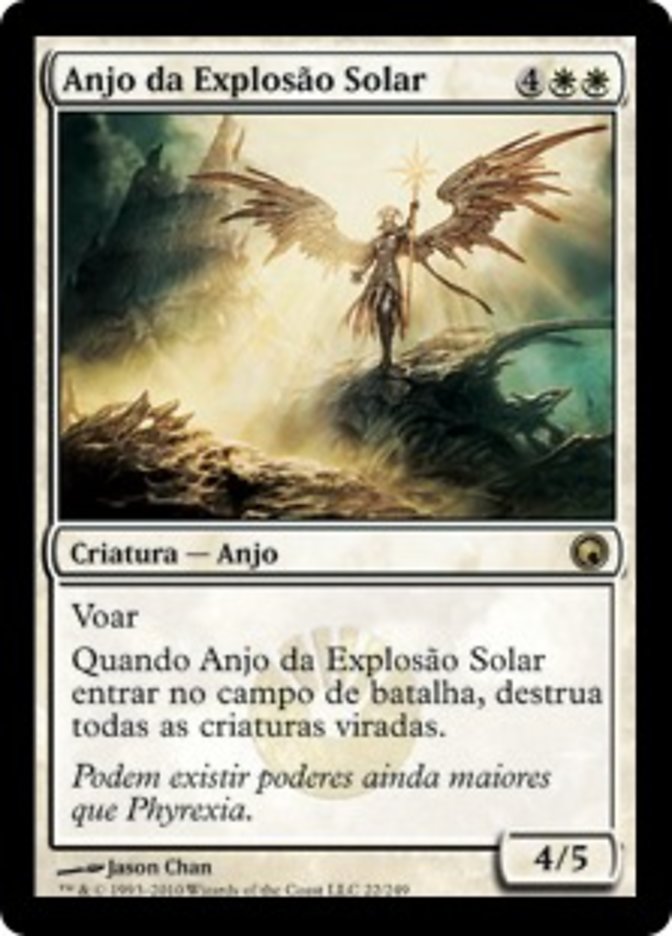 Anjo da Explosão Solar / Sunblast Angel - Magic: The Gathering - MoxLand