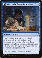 Transformação Imprevisível / Mercurial Transformation - Magic: The Gathering - MoxLand