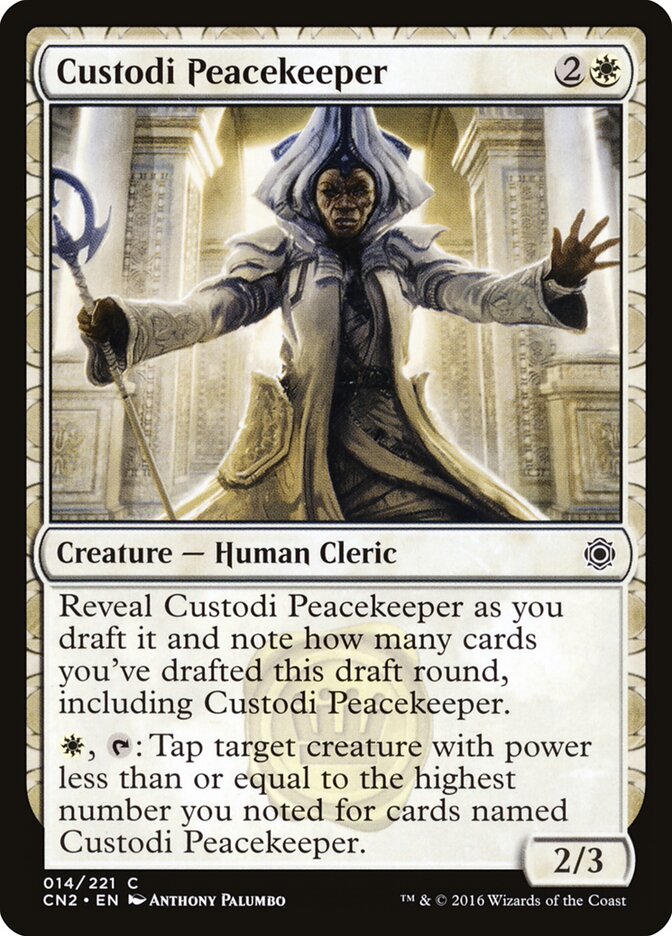 Custodi Peacekeeper - Magic: The Gathering - MoxLand