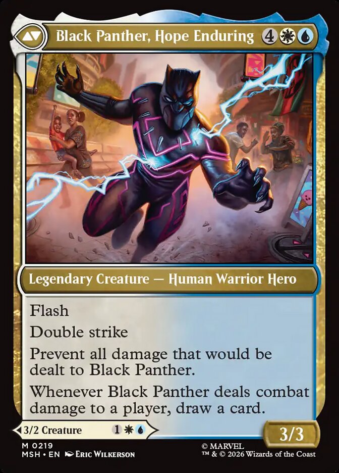 King T'Challa - Magic: The Gathering - MoxLand