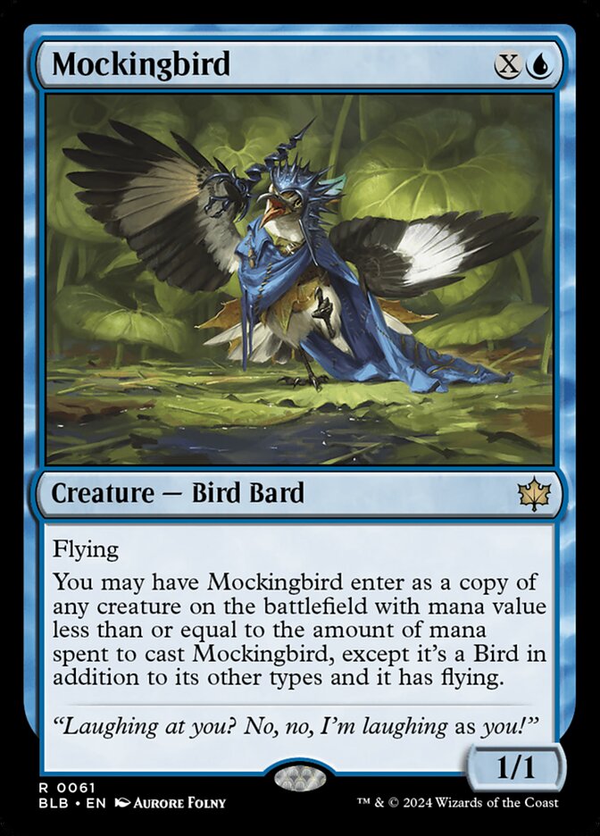 Sabiá Zombeteiro / Mockingbird - Magic: The Gathering - MoxLand