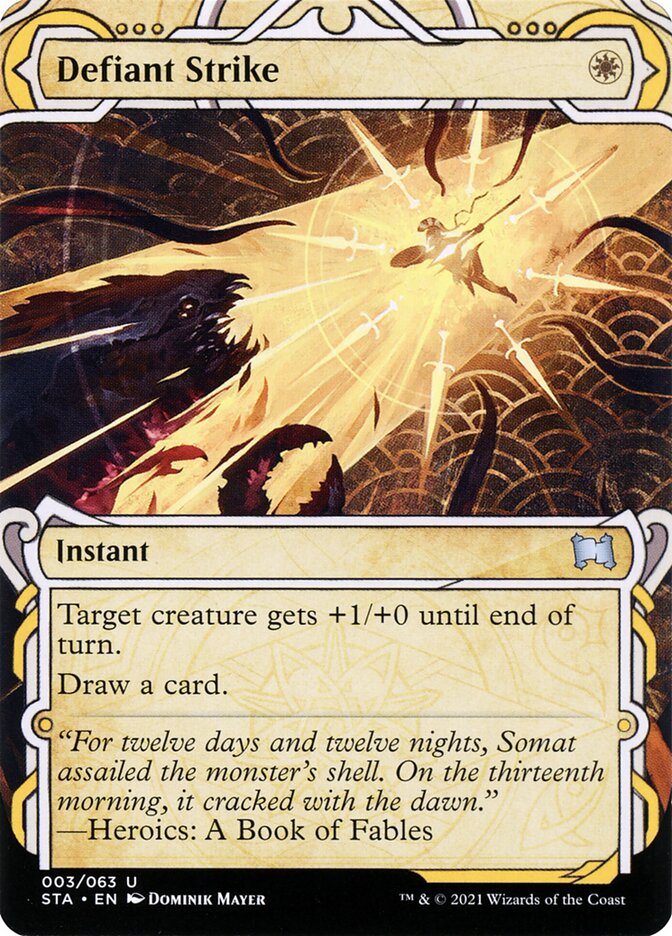 Golpe Desafiador / Defiant Strike - Magic: The Gathering - MoxLand