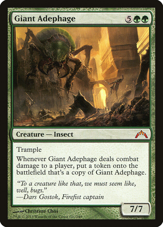 Adéfago Gigante / Giant Adephage - Magic: The Gathering - MoxLand